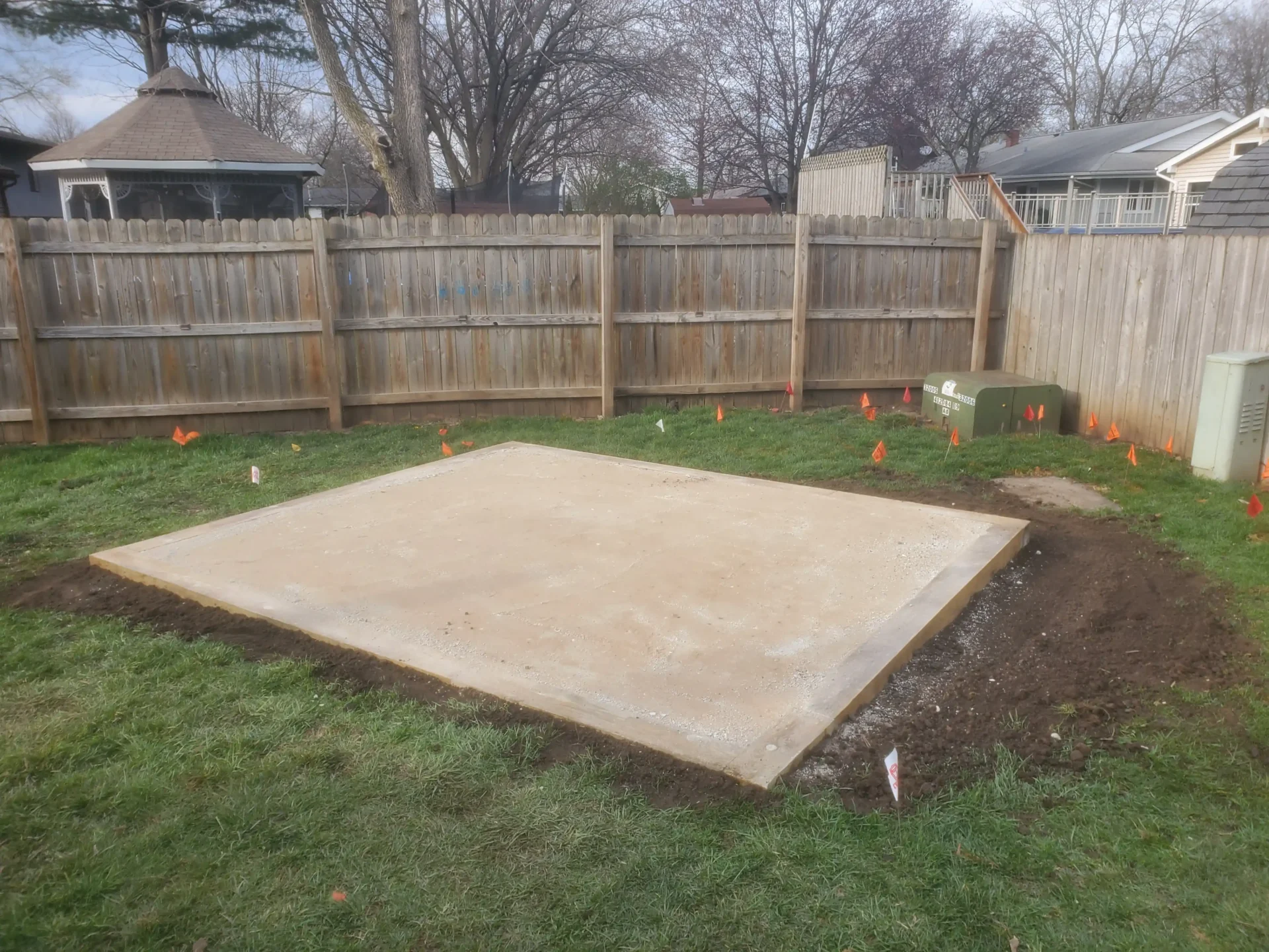 Shed Base Install
